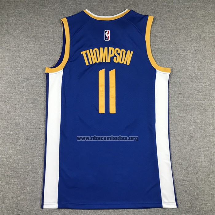 Camiseta Golden State Warriors Klay Thompson NO 11 Icon 2022-23 Azul